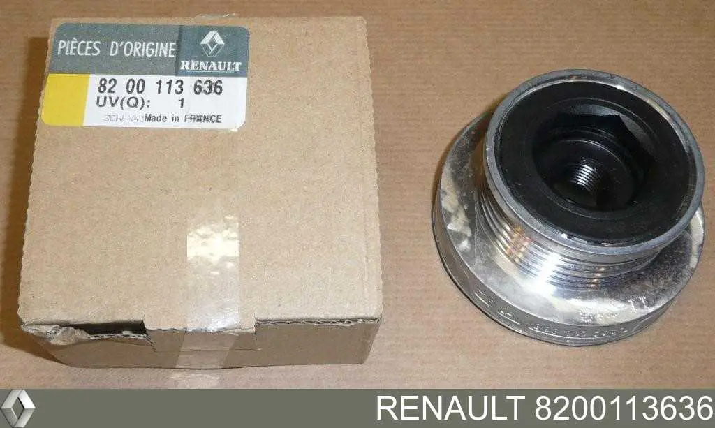 Comprar 8200113636 Renault (RVI) Rueda libre del alternador