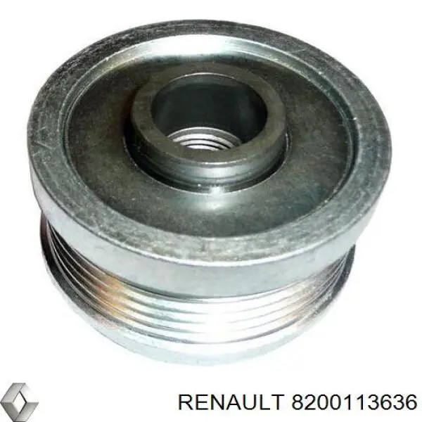 Polea alternador 8200113636 Renault (RVI)