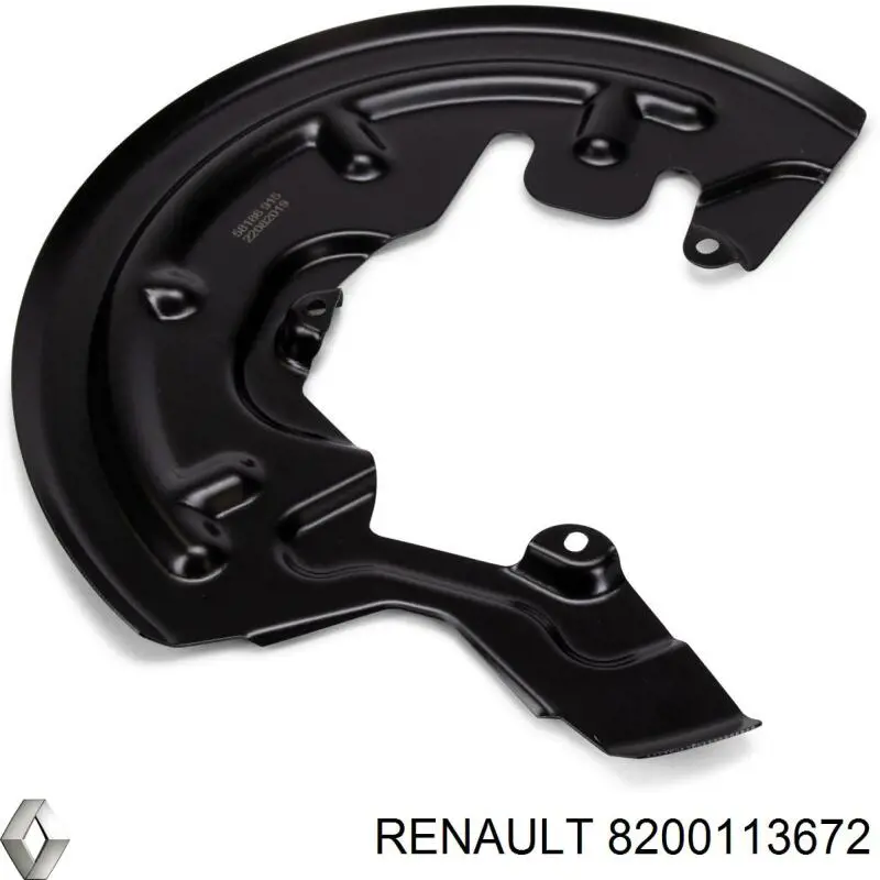 8200113672 Renault (RVI) chapa protectora contra salpicaduras, disco de freno delantero derecho