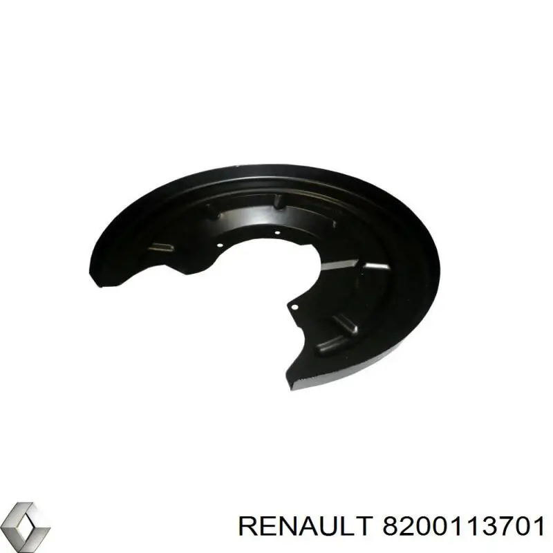 Chapa protectora contra salpicaduras, disco de freno trasero izquierdo para Renault Scenic (JM0)