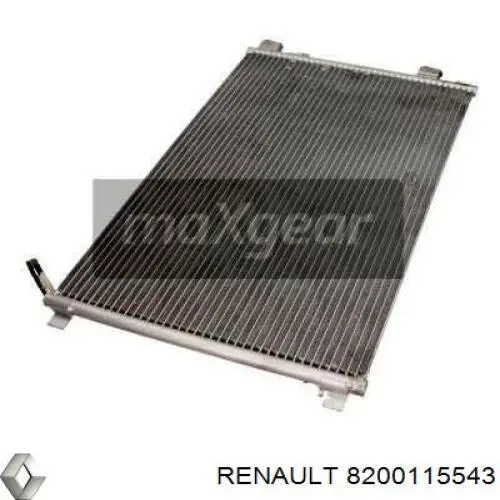 8200115543 Renault (RVI) condensador aire acondicionado
