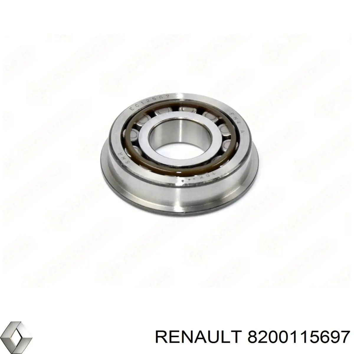 8200115697 Renault (RVI) cojinete del eje de salida de la caja de engranaje