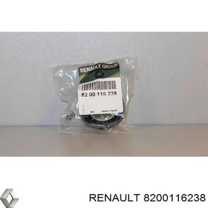 Retén del semieje delantero derecho Renault (RVI) 8200116238
