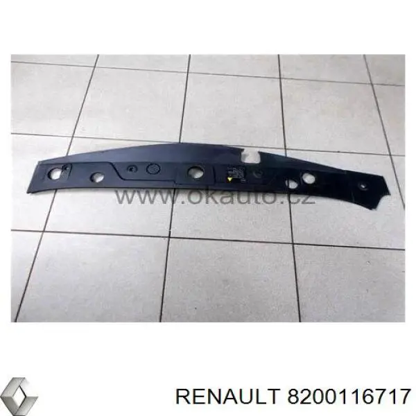 8200116717 Renault (RVI) deflector de aire, radiador, superior