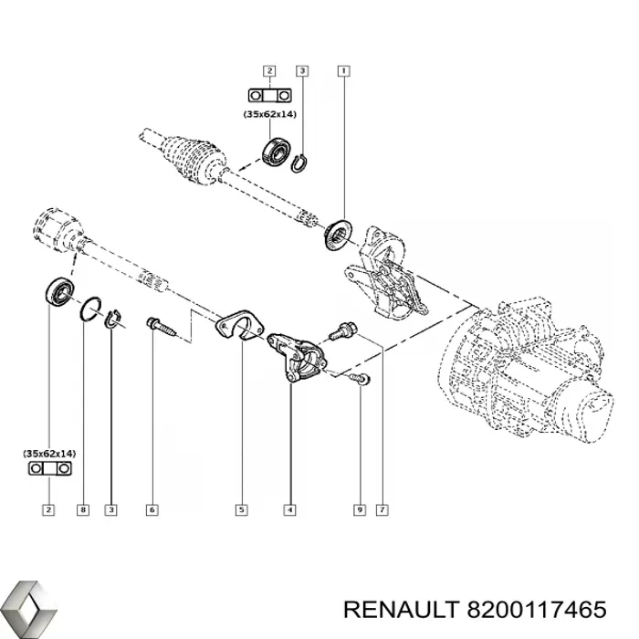 8200117465 Renault (RVI)