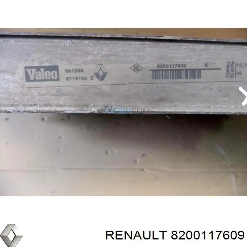 Água radiador Renault (RVI) 8200117609 precio, desde 71,89 EUR