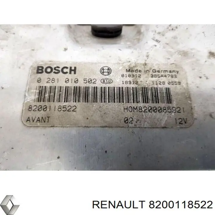  Renault (RVI) 8200118522 precio, desde 161,17 EUR