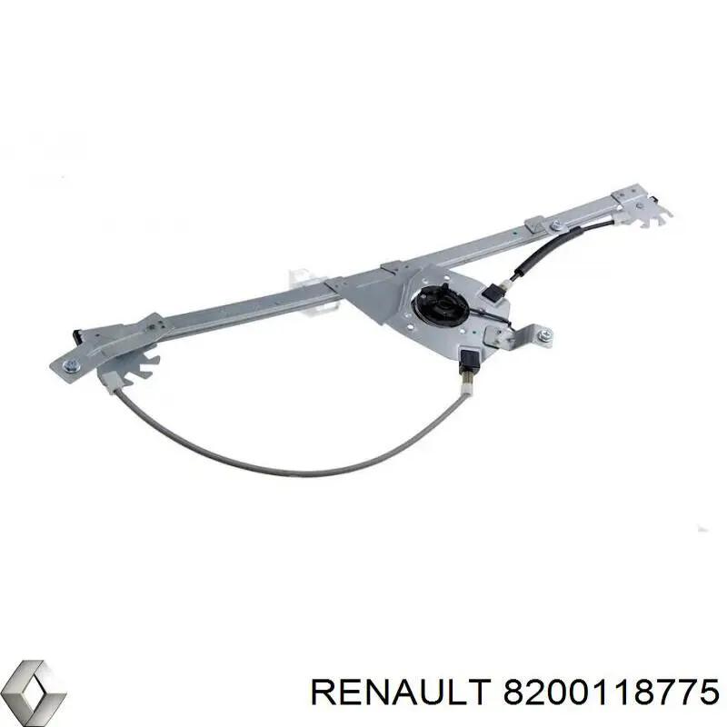 8200118775 Renault (RVI) mecanismo de elevalunas, puerta delantera derecha