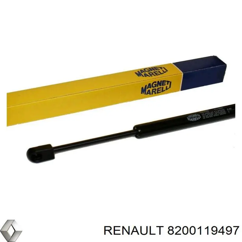 8200119497 Renault (RVI) amortiguador maletero