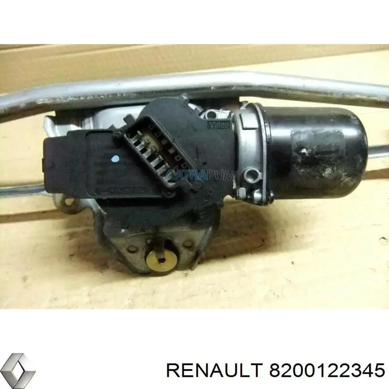 Varilla de limpiaparabrisas 8200122345 Renault (RVI)