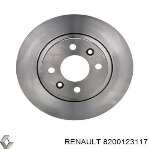 8200123117 Renault (RVI) freno de disco delantero