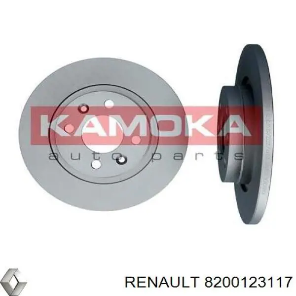 Frenos delanteros Renault (RVI) 8200123117 precio, desde 21,95 EUR