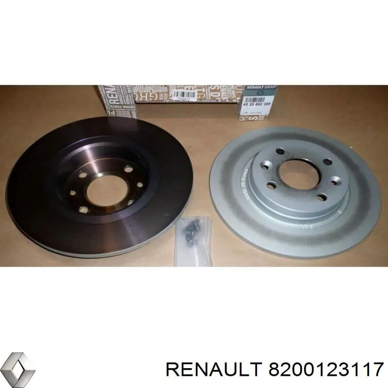 Comprar 8200123117 Renault (RVI) Freno de disco delantero