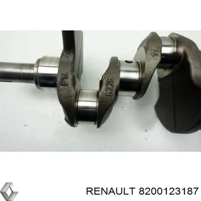 Cigüeñal del motor Renault (RVI) 8200314872