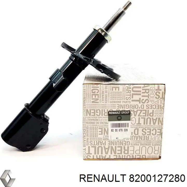8200127280 Renault (RVI) amortiguador delantero