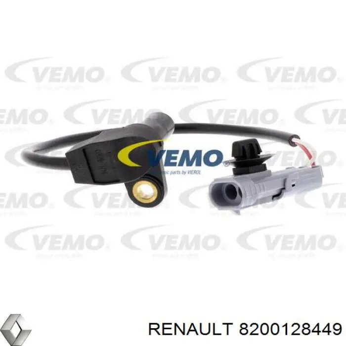 Comprar 8200128449 Renault (RVI) Sensor de cigüeñal