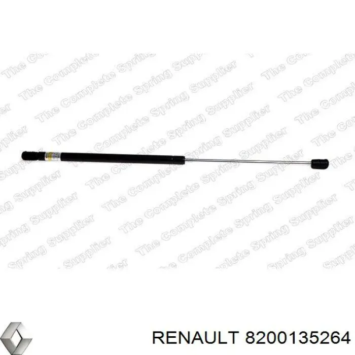 Amortiguador de vidrio de portón trasero (puerta trasera 3/5) Renault (RVI) 8200135264 precio, desde 12,19 EUR