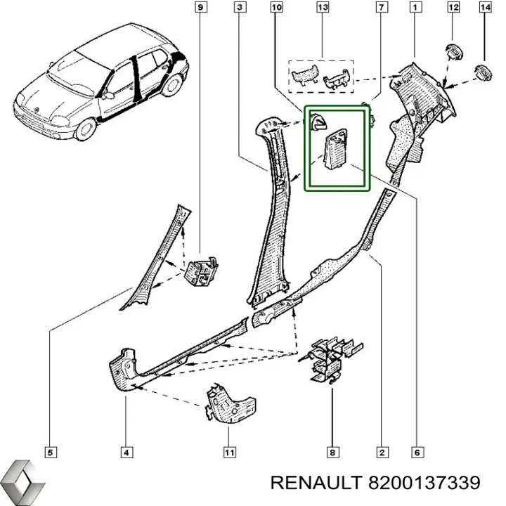 8200137339 Renault (RVI)