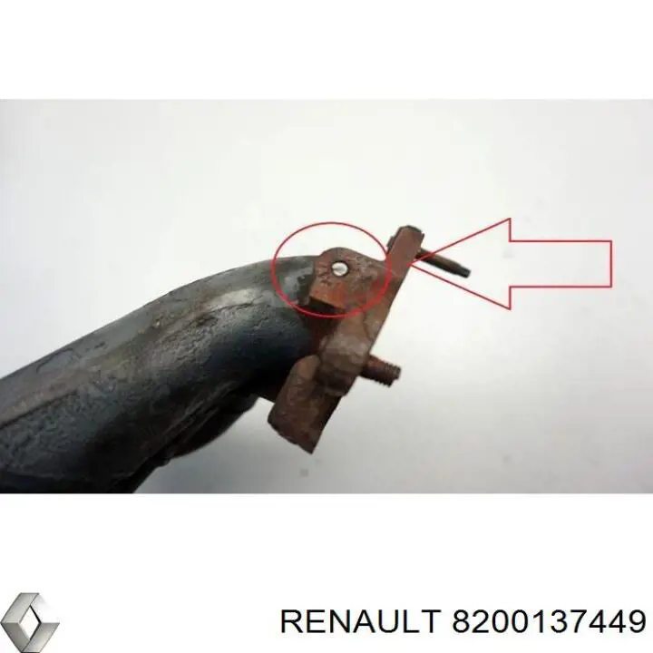 Colector de escape, sistema de escape Renault (RVI) 8200137449 precio, desde 426,65 EUR