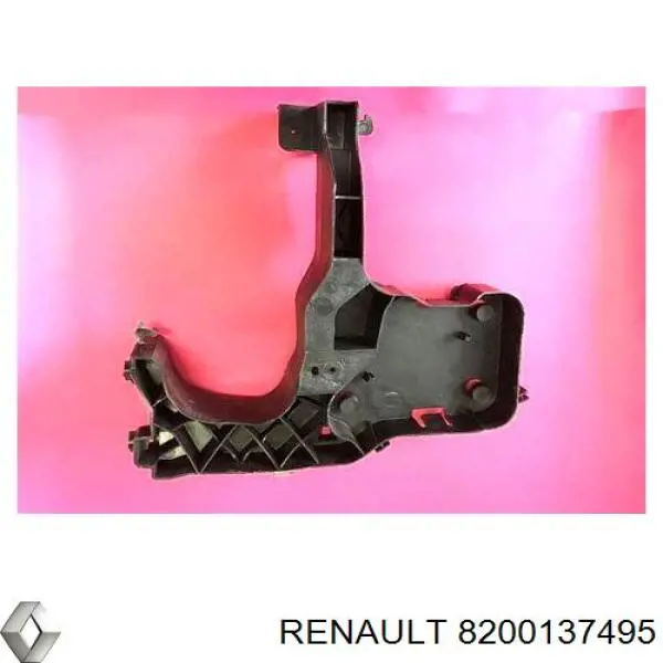 Comprar 8200137495 Renault (RVI) Soporte izquierdo del radiador (panel de montaje de faros)