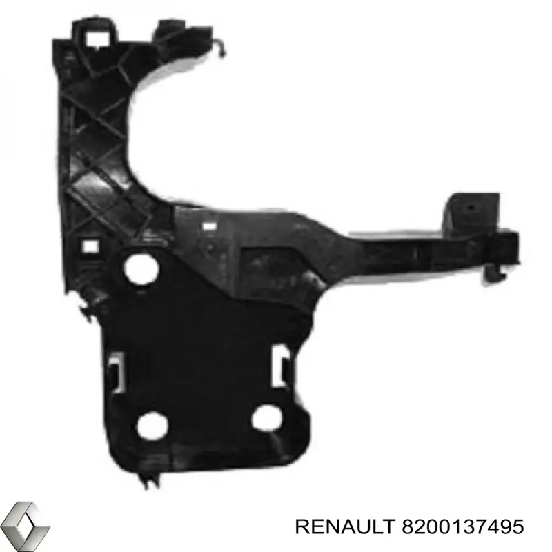 Soporte izquierdo del radiador (panel de montaje de faros) Renault (RVI) 8200137495 precio, desde 33,09 EUR