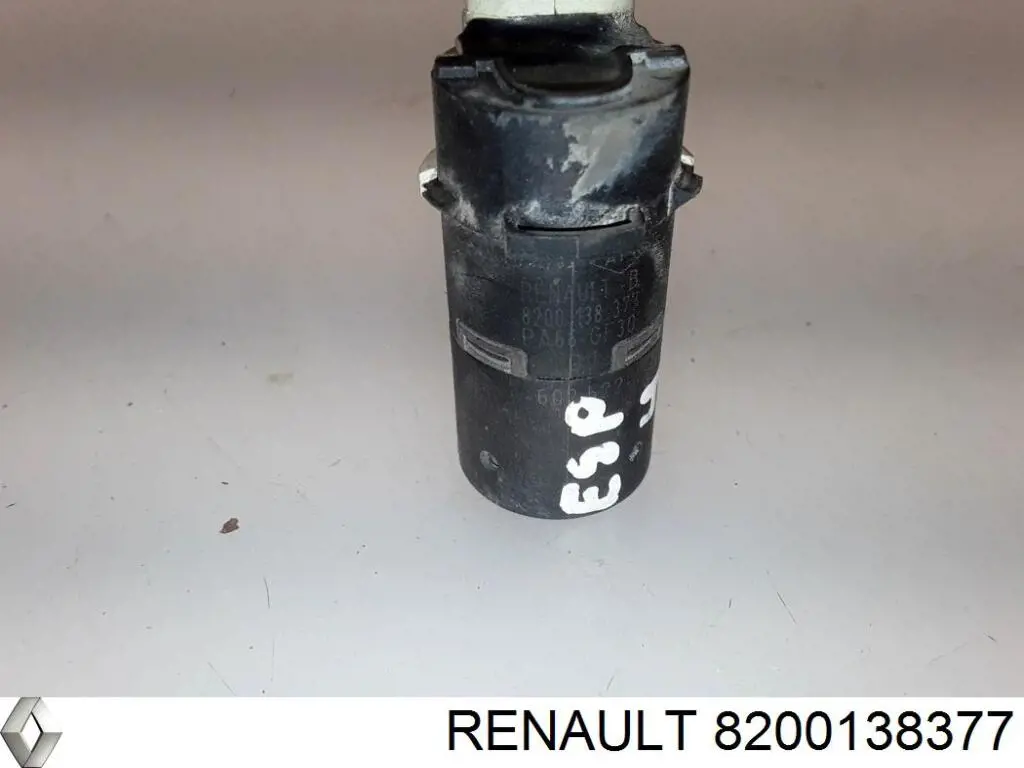 Sensor de aparcamiento trasero 8200138377 Renault (RVI)