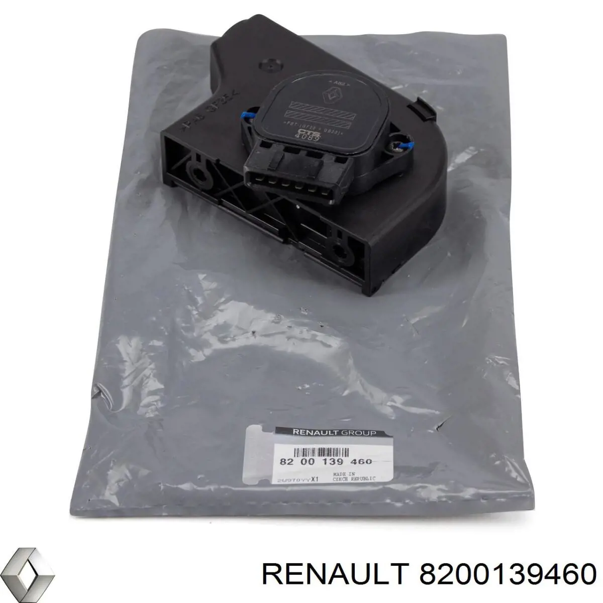 8200139460 Renault (RVI) sensor de posicion del pedal del acelerador