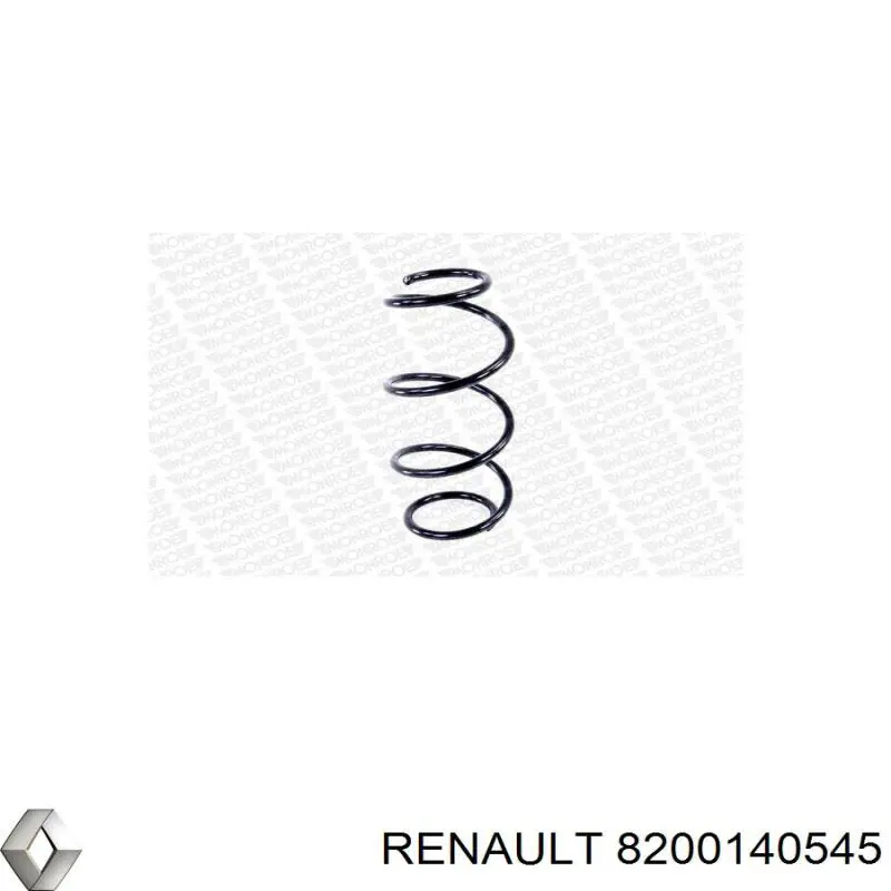 8200140545 Renault (RVI) muelle de suspensión eje delantero