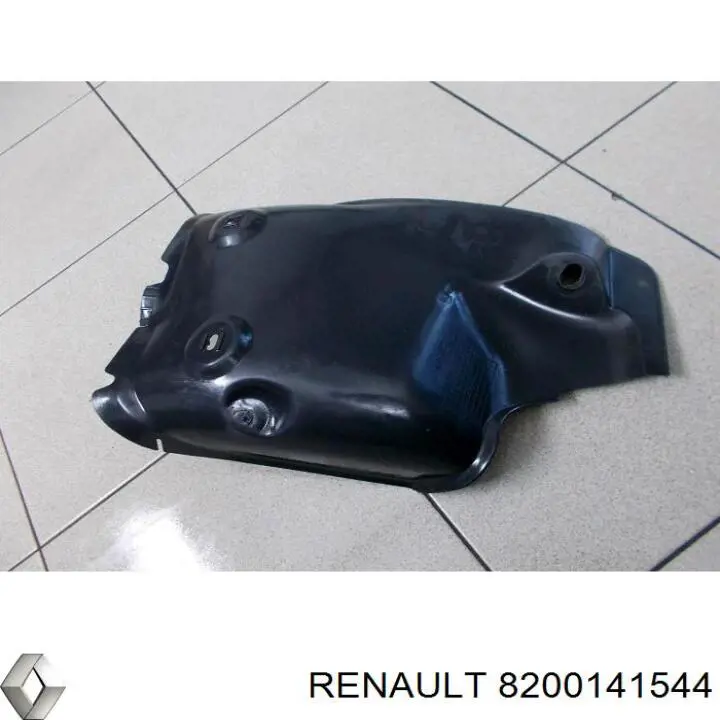 8200141544 Renault (RVI) guardabarros interior, aleta trasera, derecho