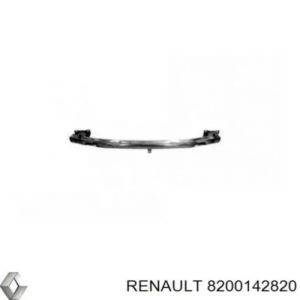 Refuerzo paragolpes trasero para Renault Megane (BM0, CM0)