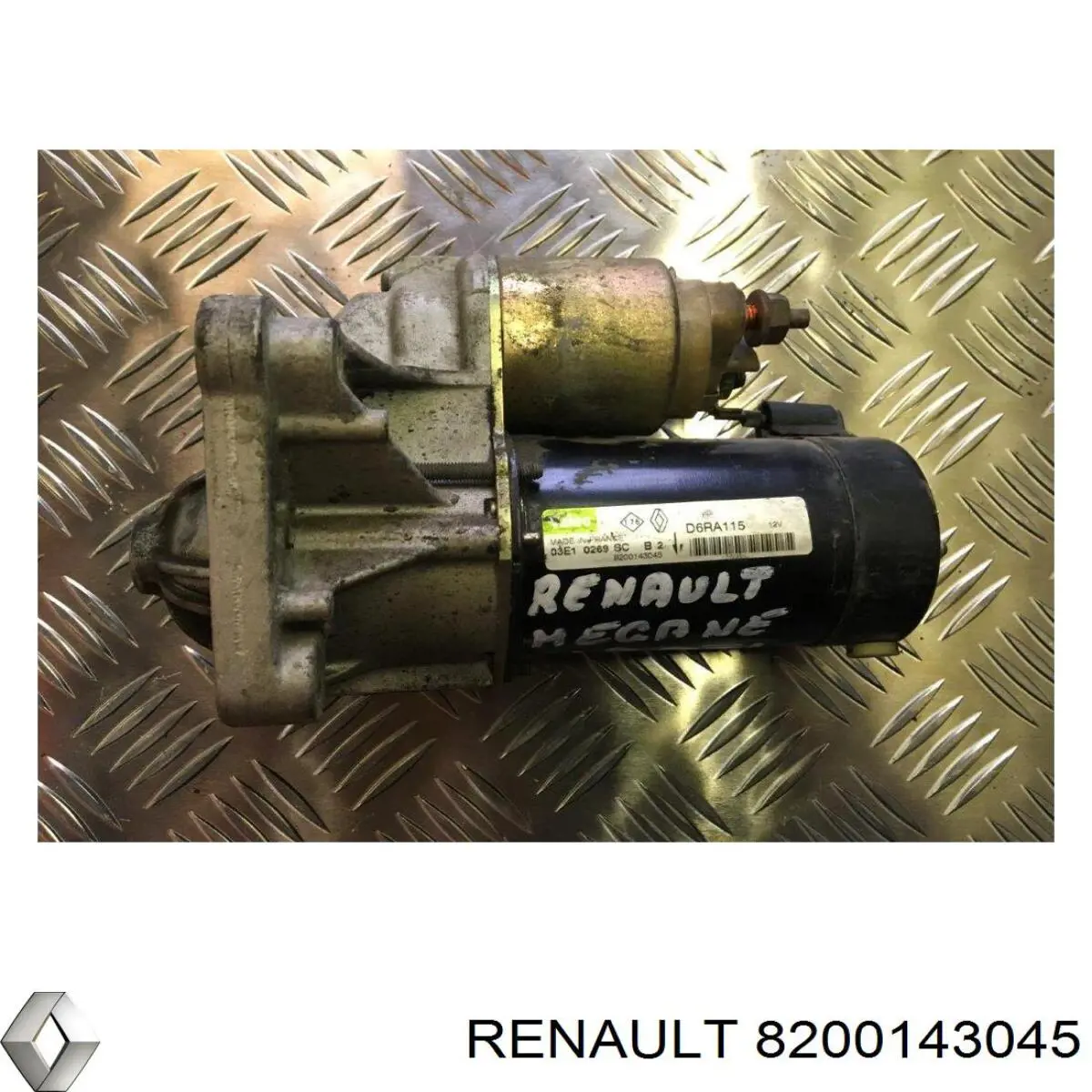 D6RA105 Renault (RVI) Arranque motores