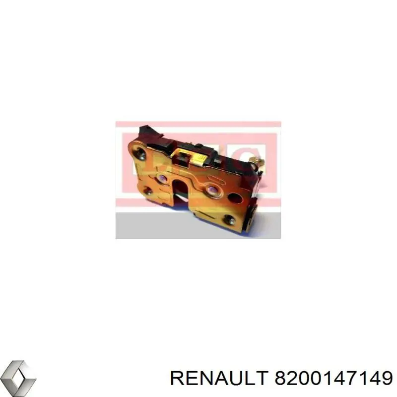 Comprar 8200147149 Renault (RVI) Cerradura de puerta lateral