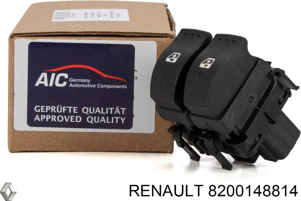 Unidad de control elevalunas delantera izquierda Renault (RVI) 91166821
