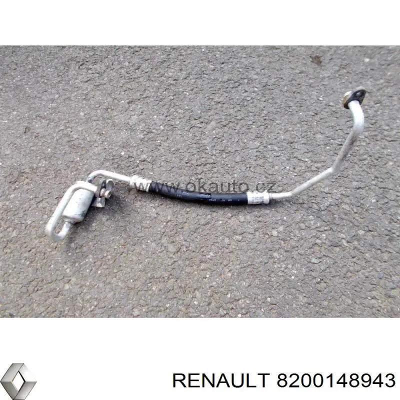 Tubería de alta presión, aire acondicionado, de compresor aire acondicionado a condensador para Renault Laguna (BG0)