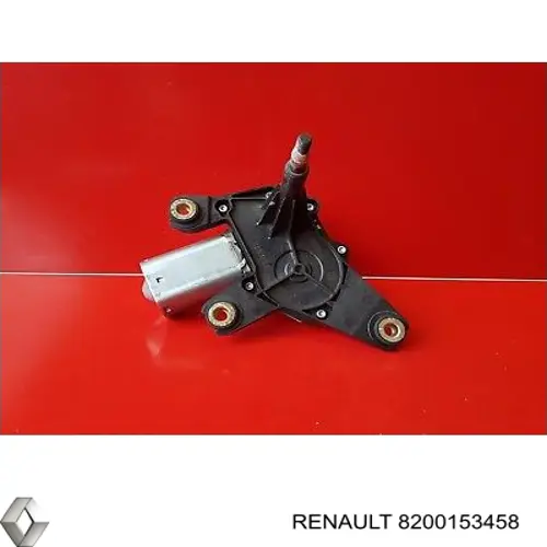 Motor limpiaparabrisas, trasera 8200153458 Renault (RVI)