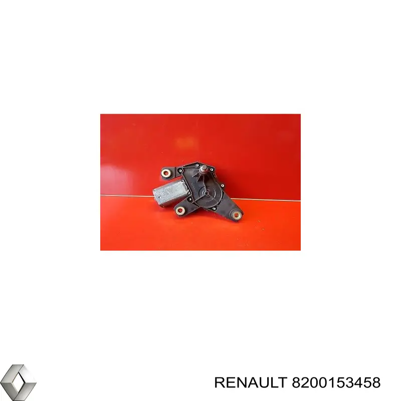Motor limpiaparabrisas luna trasera Renault (RVI) 8200153458