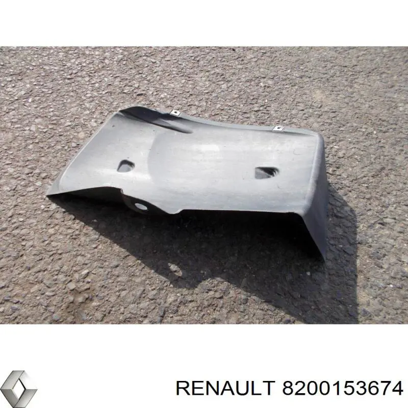 8200153674 Renault (RVI) guardabarros interior, aleta trasera, izquierdo
