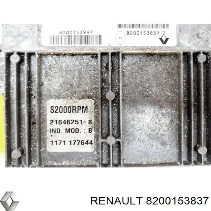 Unidad de control del motor  Renault (RVI) 8200153837 precio, desde 98,74 EUR