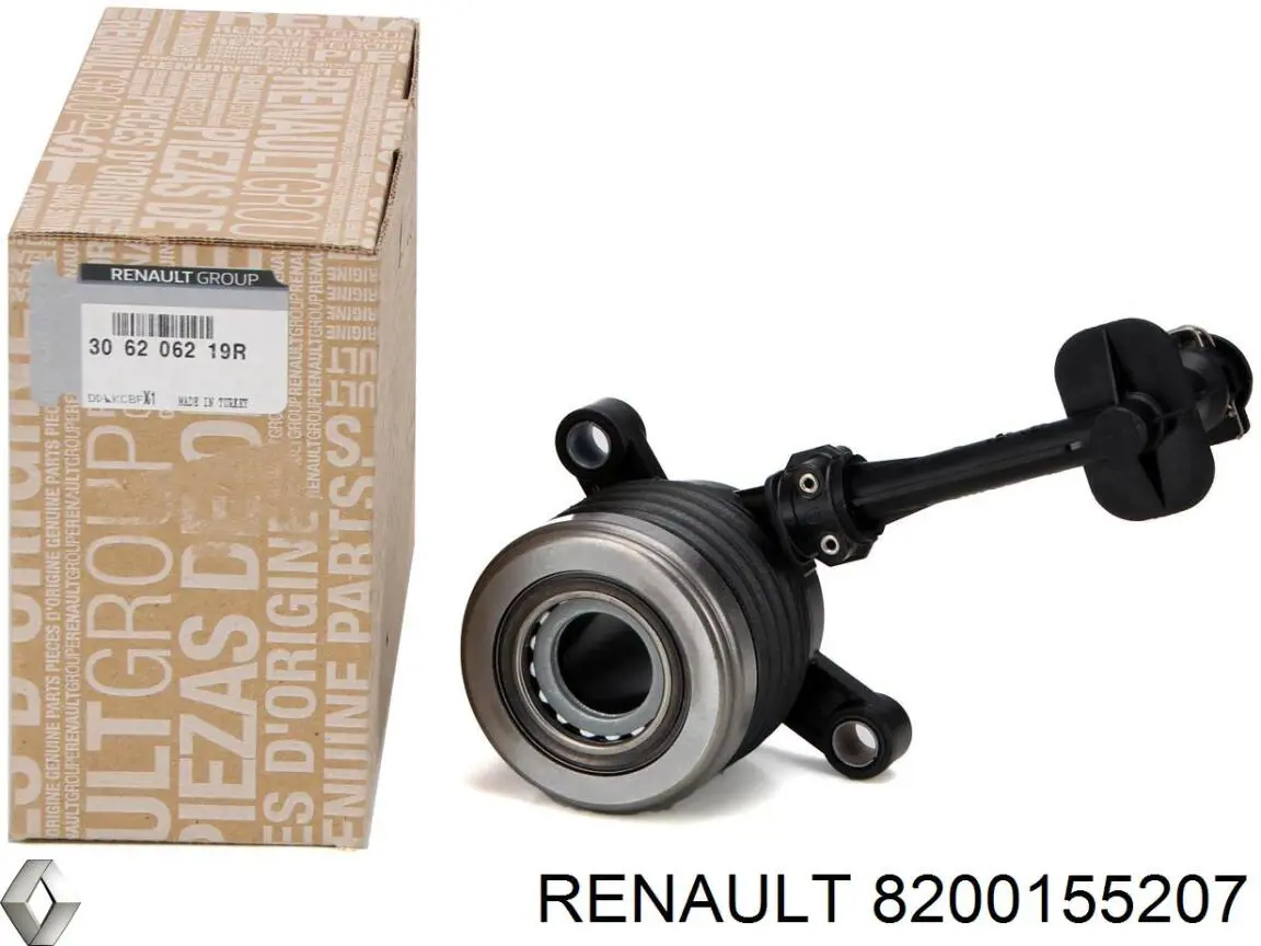 Soporte de motor trasero 8200155207 Renault (RVI)