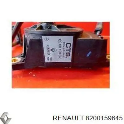 8200159645 Renault (RVI) pedal de acelerador