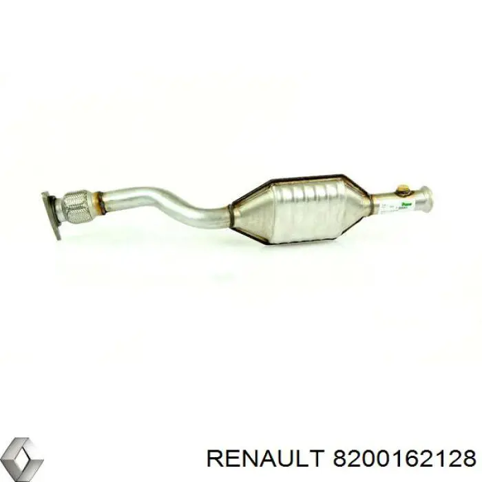Tubo de admisión del silenciador de escape delantero 8200162147 Renault (RVI)