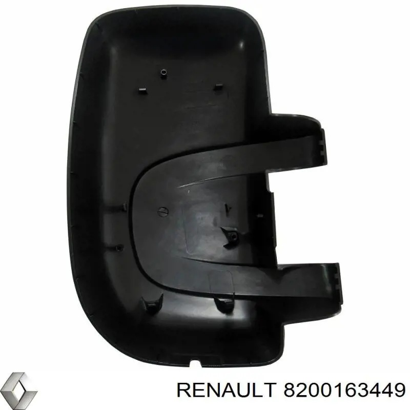 8200163449 Renault (RVI) espejo retrovisor izquierdo