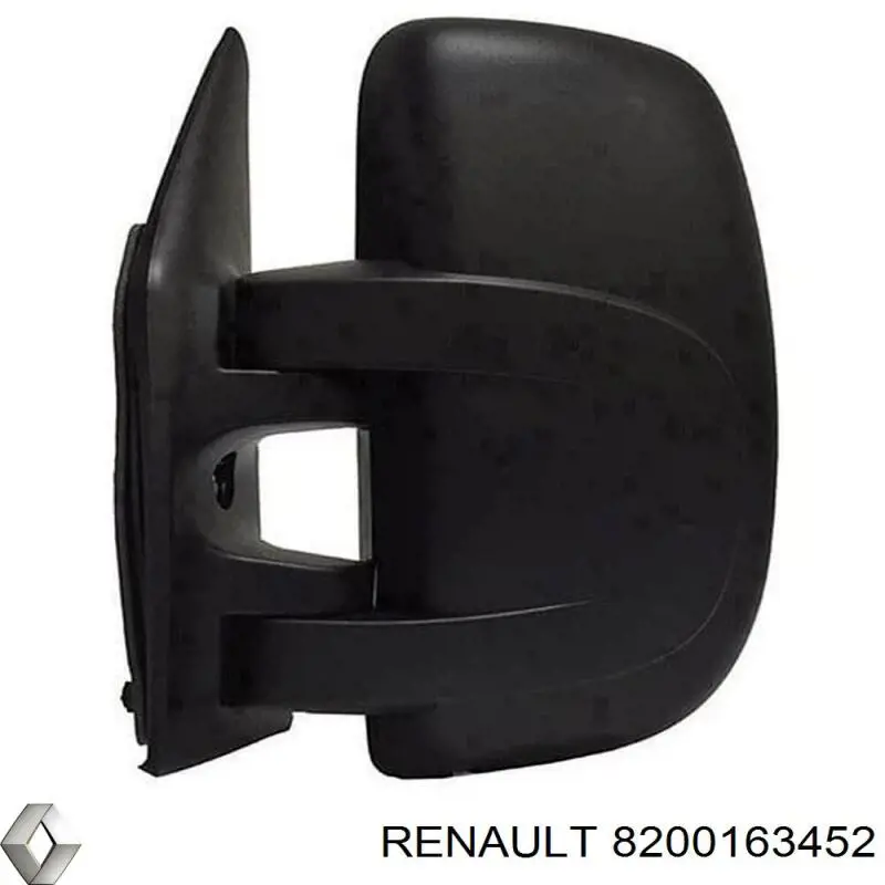 8200163452 Renault (RVI) espejo retrovisor derecho