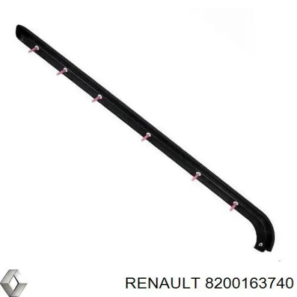 Carril guía central derecho de puerta corrediza Renault (RVI) 8200163740 precio, desde 122,26 EUR