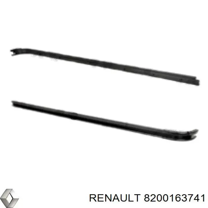 Carril guía de puerta corrediza, central izquierdo para Renault Master (HD, FD)