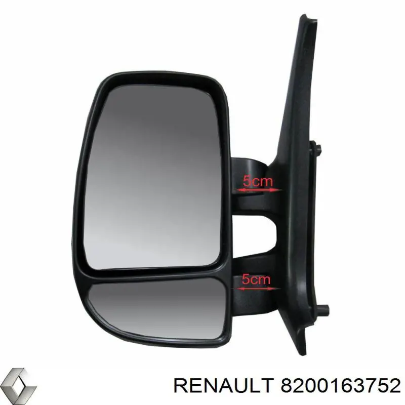 Espejo izquierdo Renault (RVI) 8200163752 precio, desde 65,70 EUR