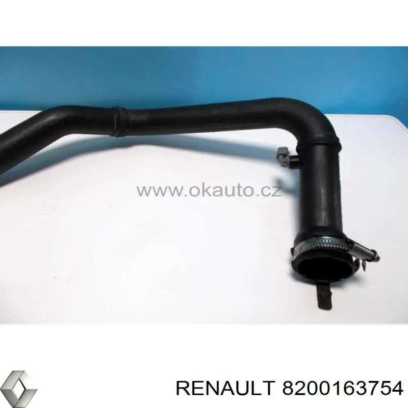 Tubo flexible de aire de sobrealimentación derecho para Renault Clio (SB0)
