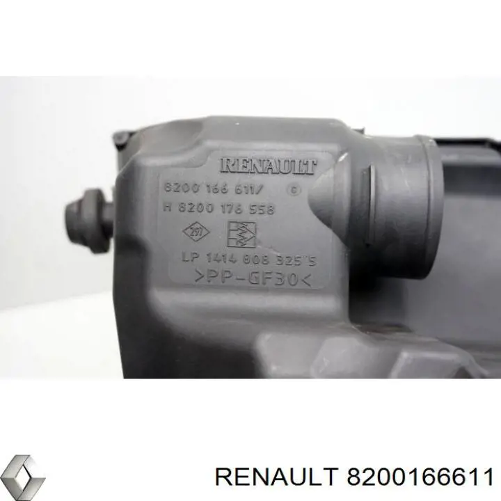 Caja del filtro de aire Renault Scenic 2 (JM0)