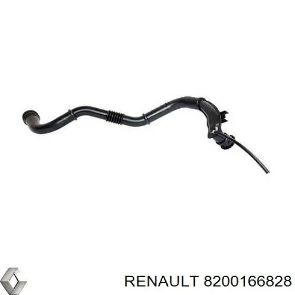 Tubo intercooler 8200166828 Renault (RVI)