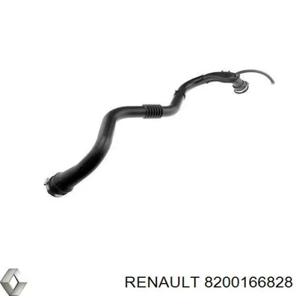 8200166828 Renault (RVI) tubo flexible de aire de sobrealimentación izquierdo